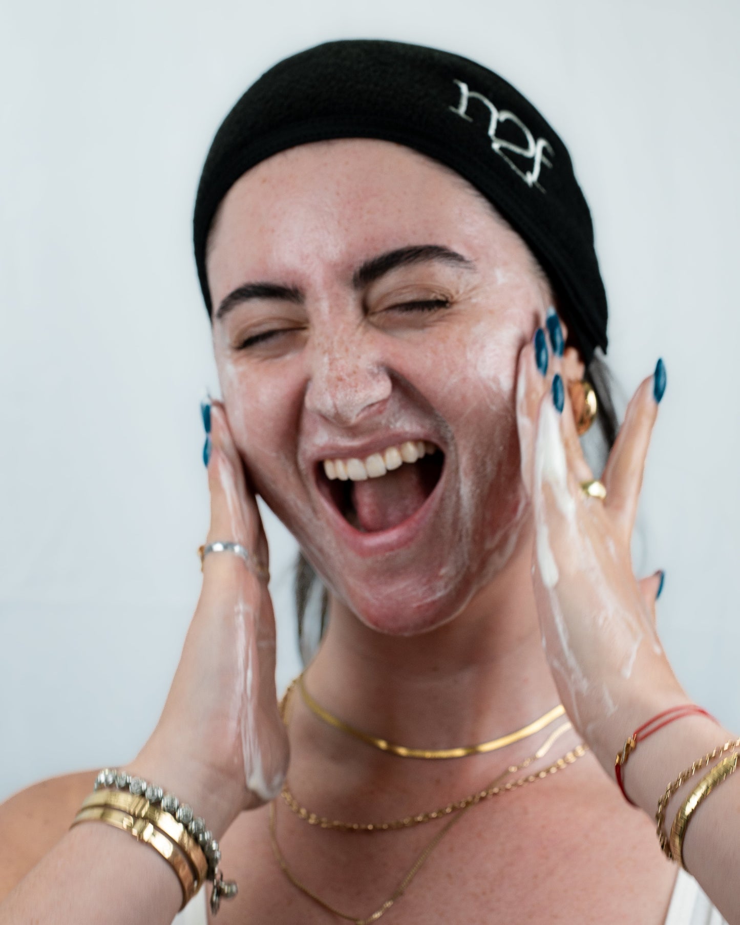 outta the way - terrycloth headband