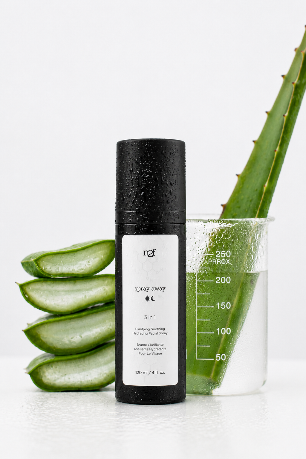 spray away - 3 in 1 clarifying soothing hydrating facial spray