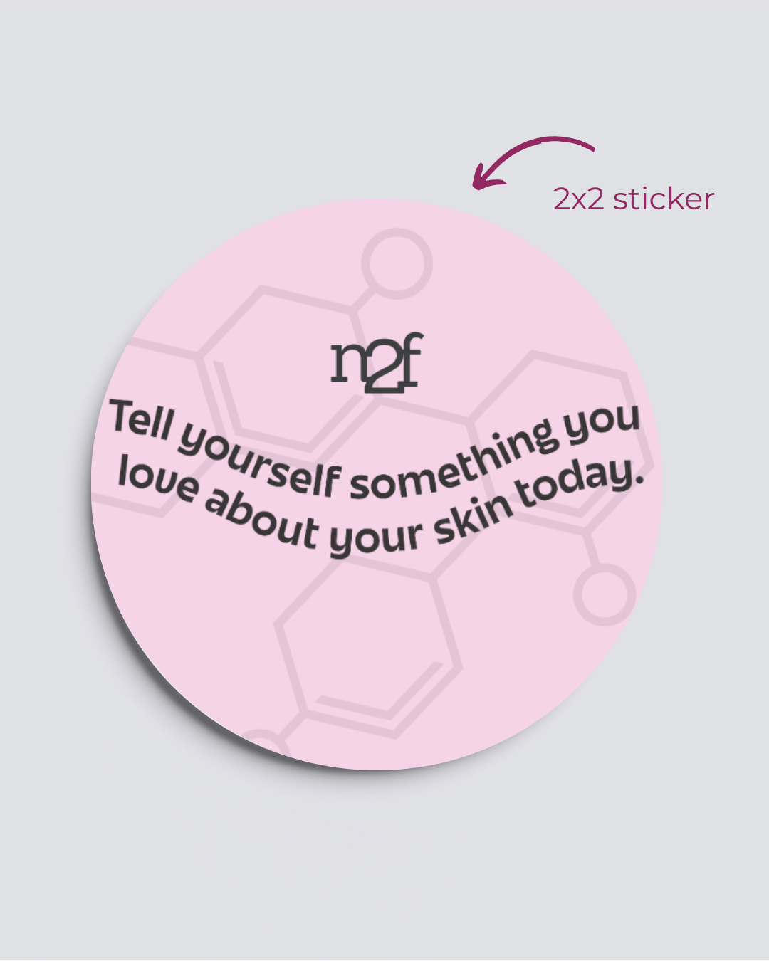 🎁 skin positivity sticker (100% off)