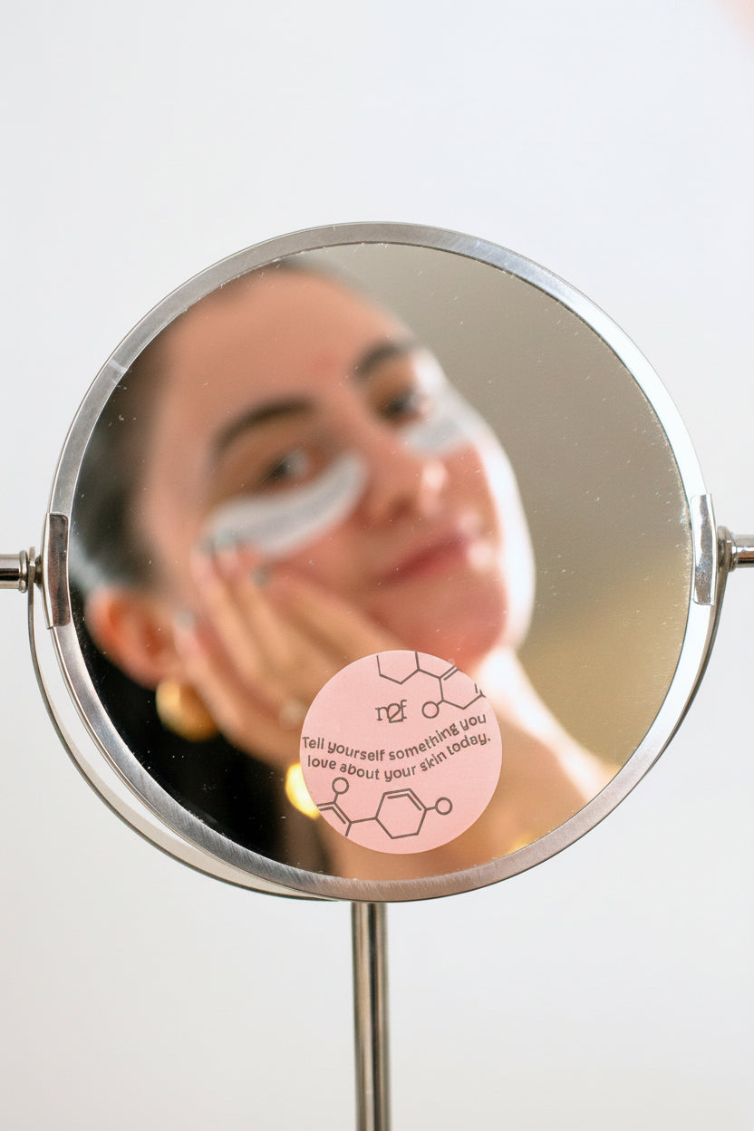 skin positivity sticker