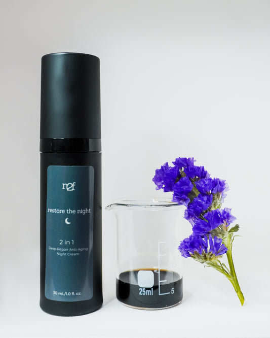 restore the night - 2 in 1 anti-aging deep repair night cream
