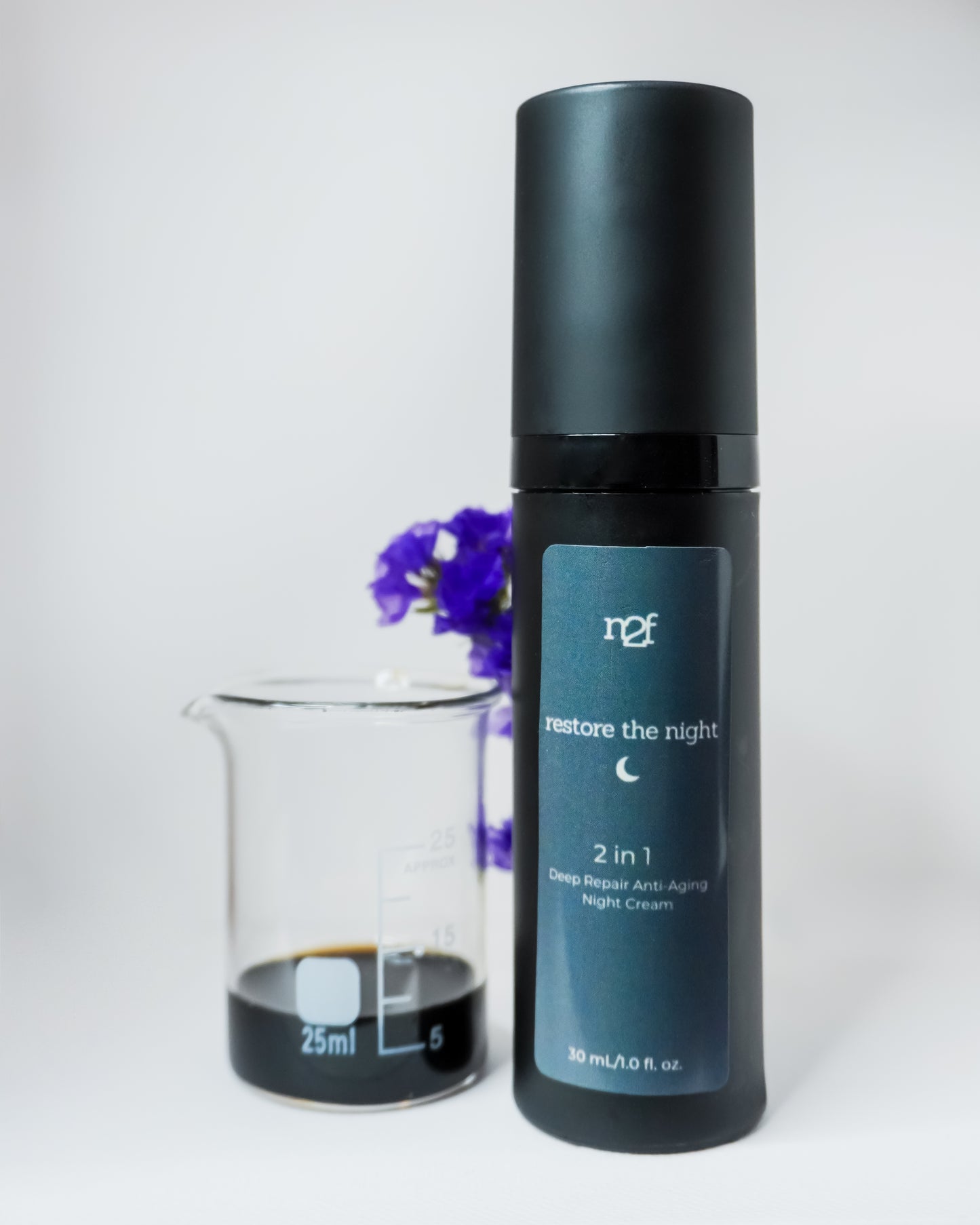 restore the night - 2 in 1 anti-aging deep repair night cream
