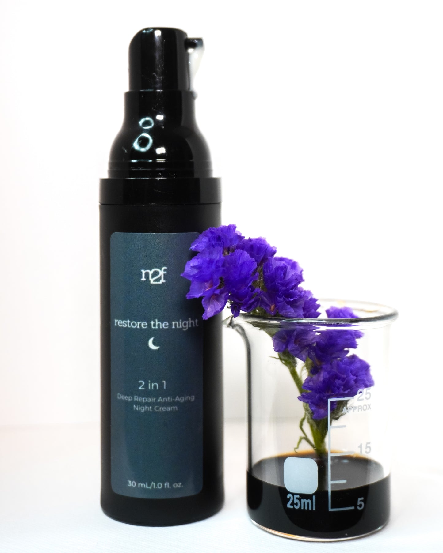 restore the night - 2 in 1 anti-aging deep repair night cream
