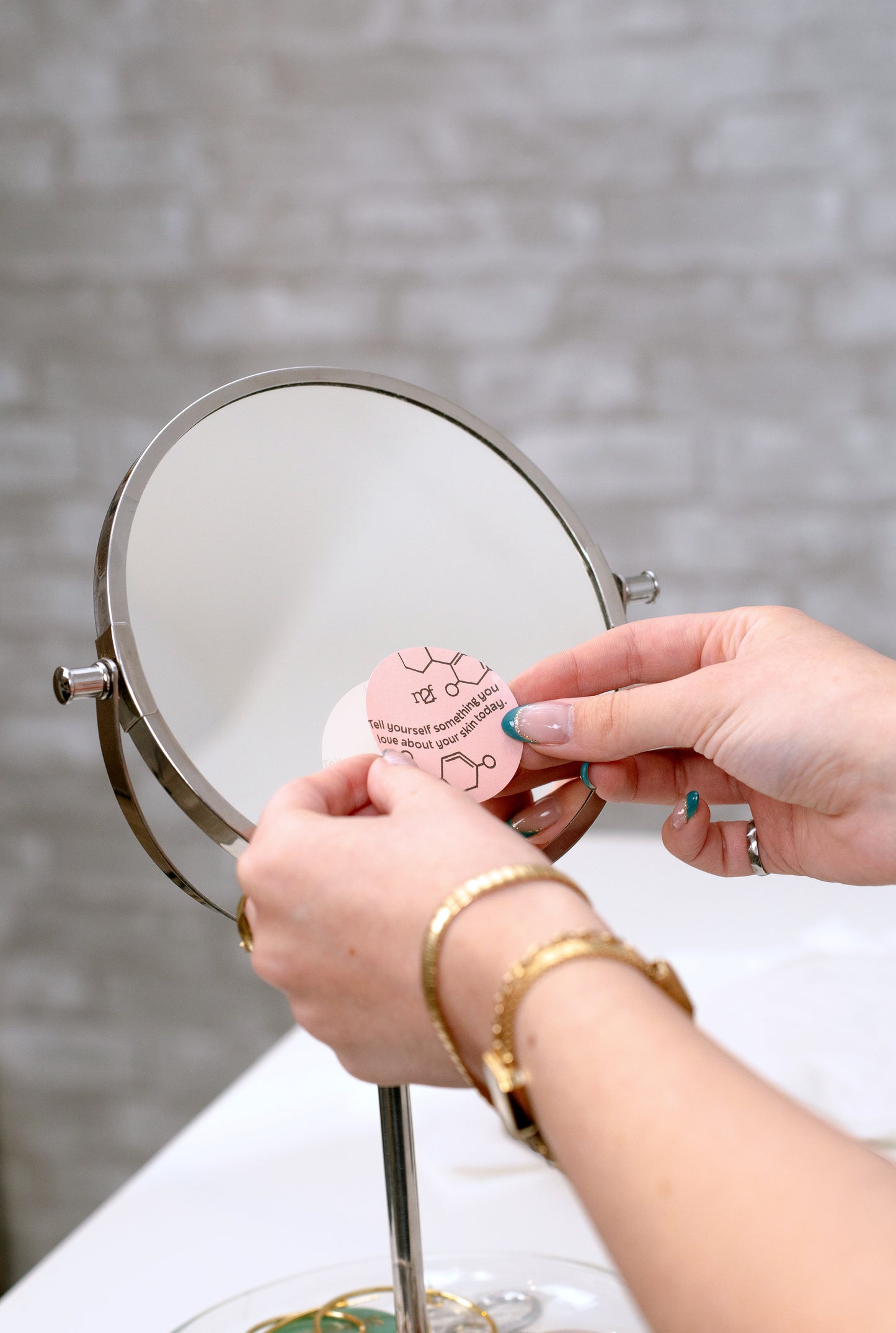 skin positivity sticker