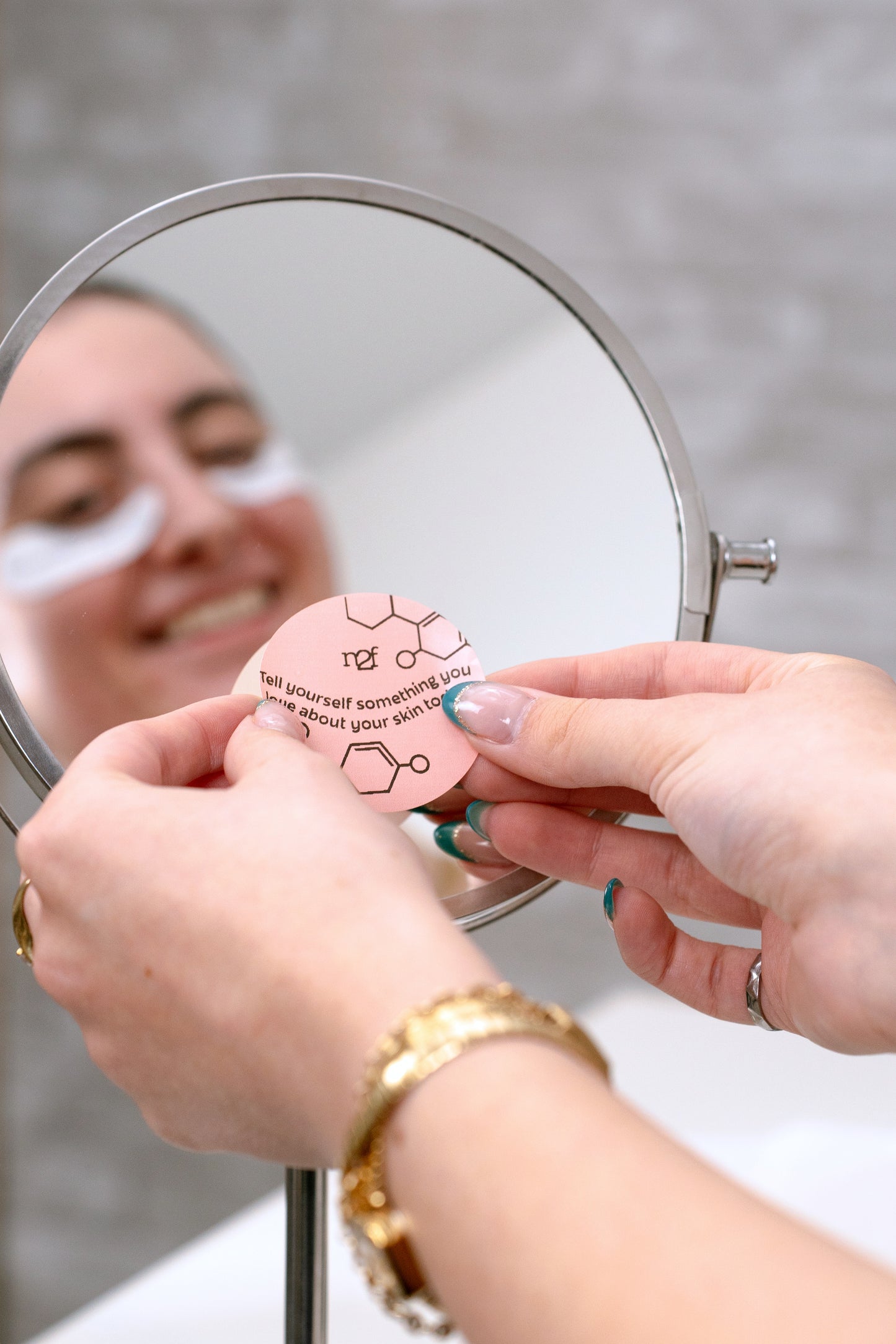 skin positivity sticker