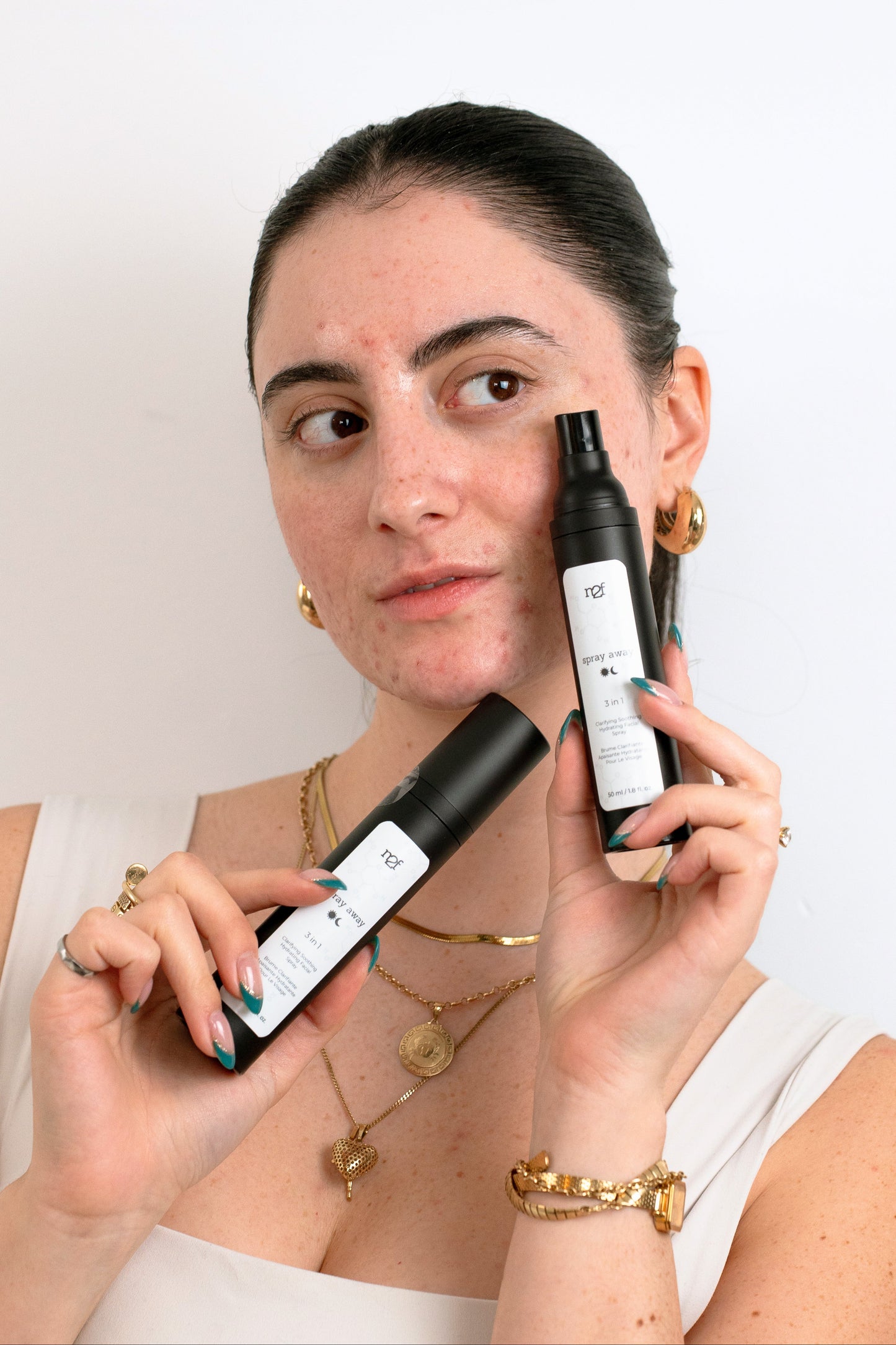 spray away - 3 in 1 clarifying soothing hydrating facial spray