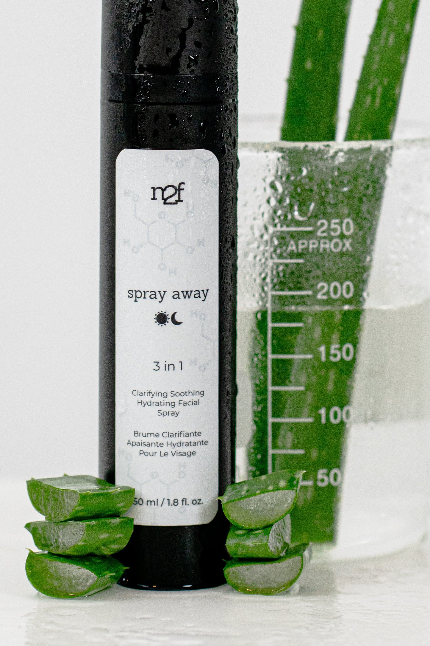 spray away - 3 in 1 clarifying soothing hydrating facial spray