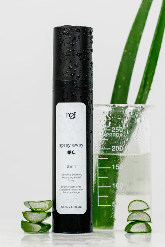 spray away - 3 in 1 clarifying soothing hydrating facial spray