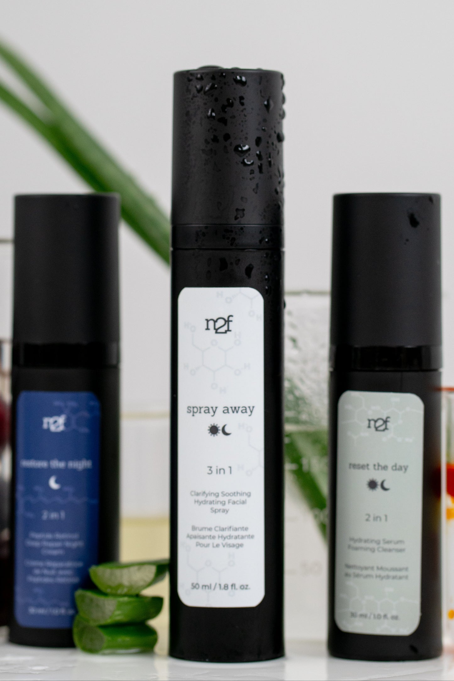 spray away - 3 in 1 clarifying soothing hydrating facial spray