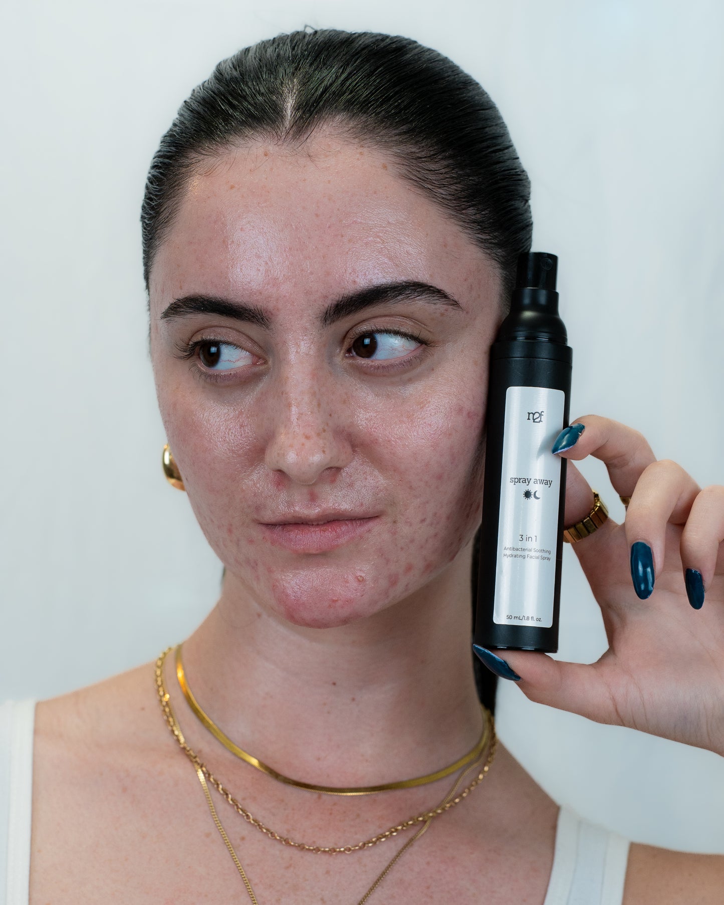 spray away - 3 in 1 antibacterial soothing hydrating facial spray